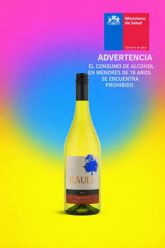 Vino Blanco Rauli Chardonnay 700 Ml