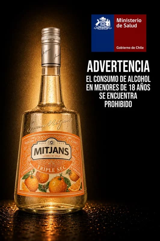 Mitjans Triple Sec Licor de Naranja