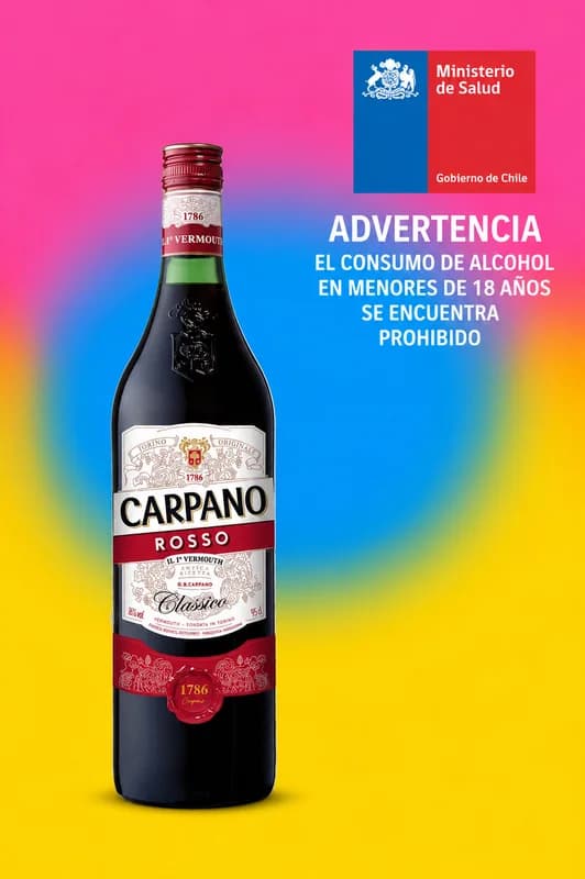 Carpano Rosso Vermouth – El auténtico vermouth italiano desde 1786