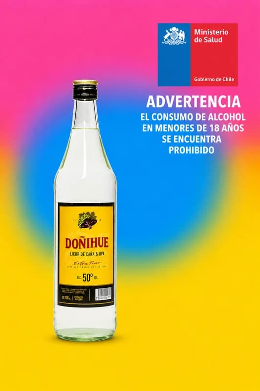 Doñihue Licor de Caña y Uva Extra Fino – Tradición chilena con carácter