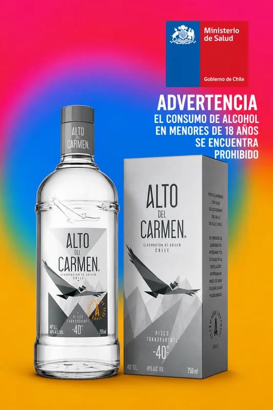 Alto del Carmen Transparente 40° 750 ml