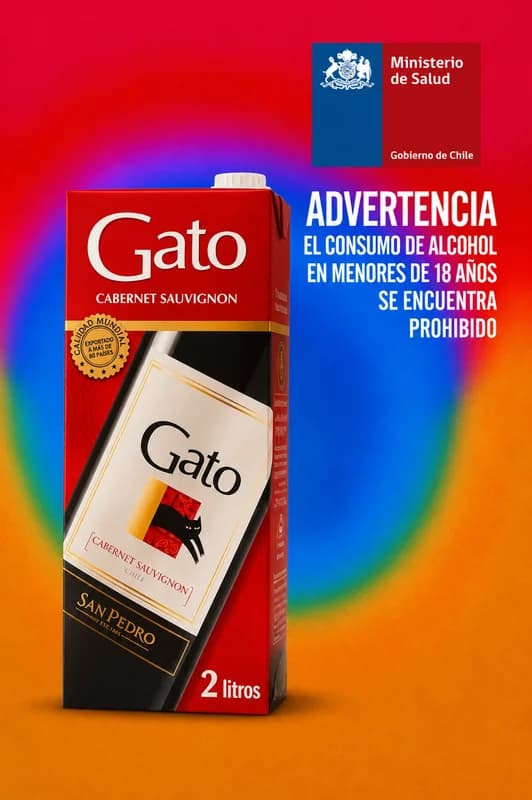 Gato Cabernet Sauvignon 2 L (Tetra Pak)