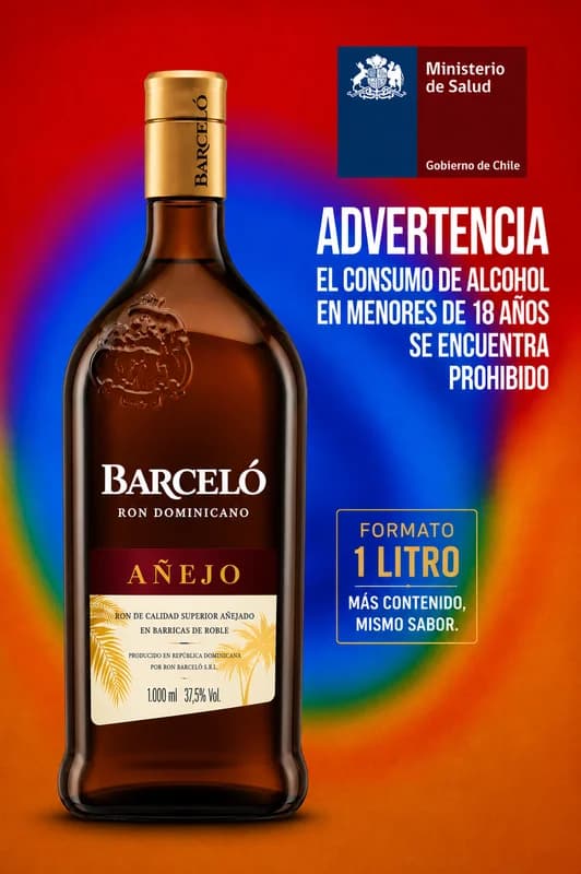 Ron Barceló Añejo 1 Litro