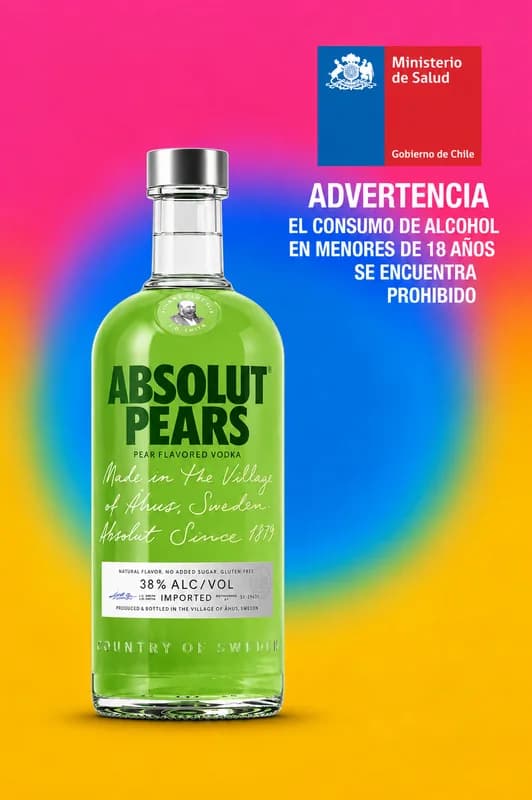 Absolut Pears – Vodka sabor Pera 38°
