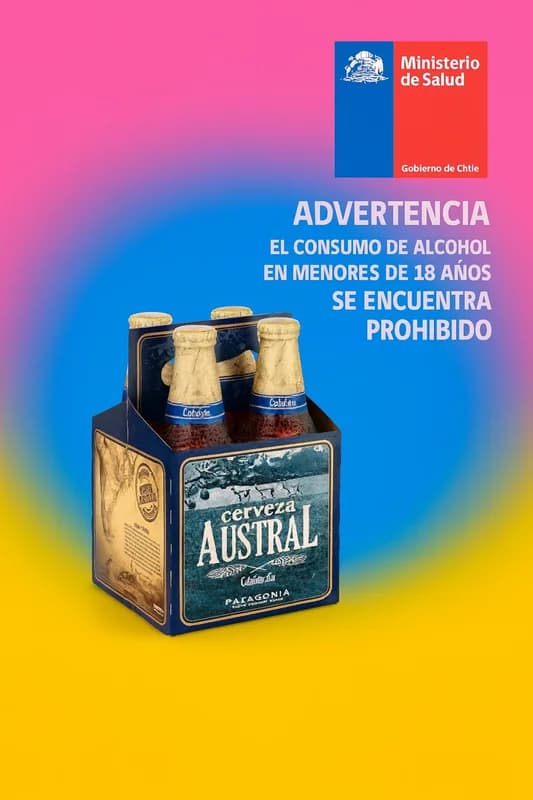 Four Pack Cerveza Austral Calafate Botellin 330 ml