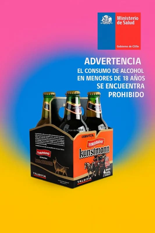 Four Pack Cerveza Kunstmann Torobayo botellin 330 ml