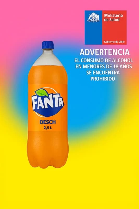 Fanta Desechable 2,5 Litros