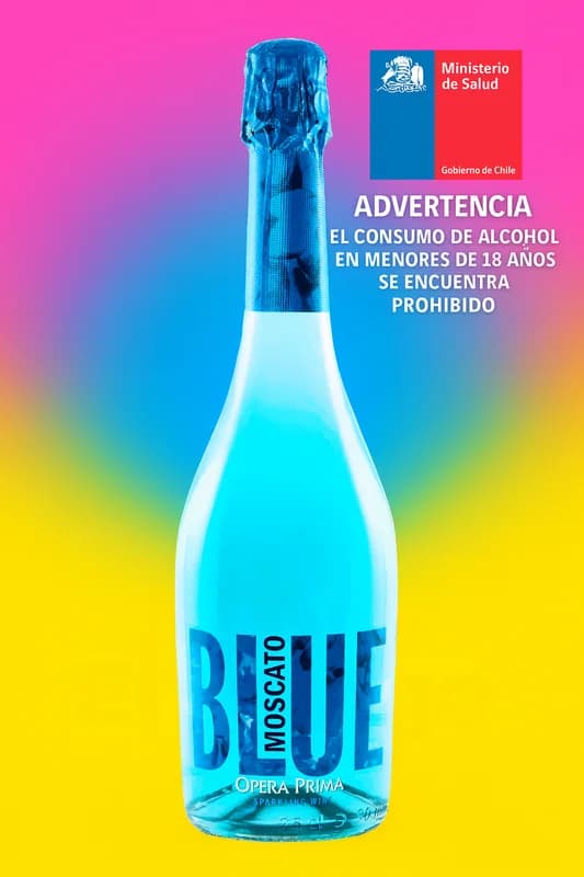 Espumante Opera Prima Blue Moscato 750 ml