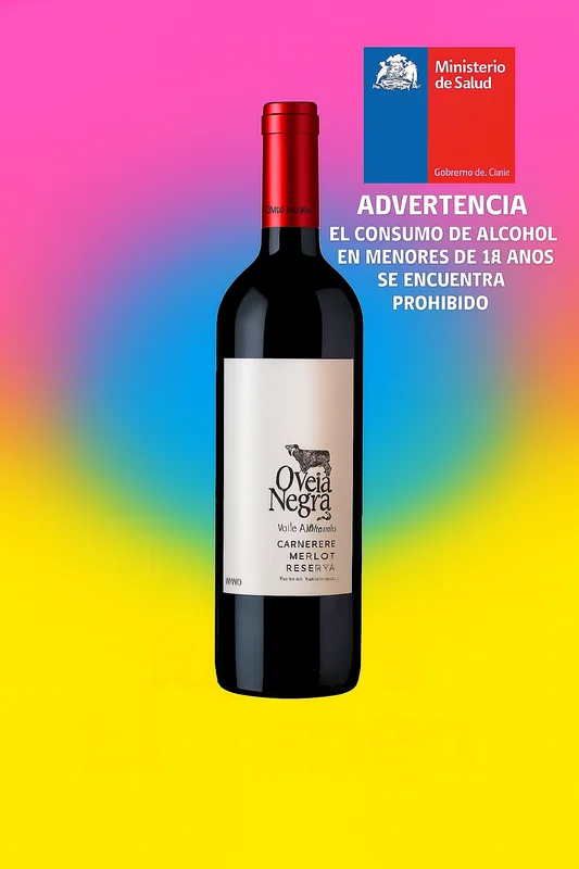 Oveja Negra Carmenere Merlot Reserva 750 ml