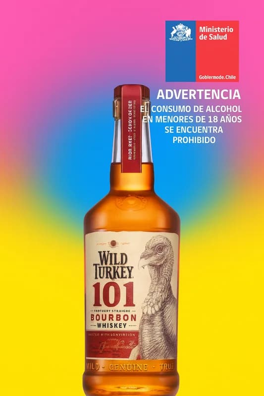 Wild Turkey 101 Bourbon Whiskey 750 ml