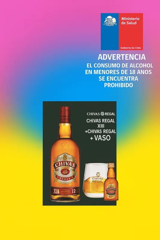 Chivas Regal 12 Años – Gift Box con Vaso