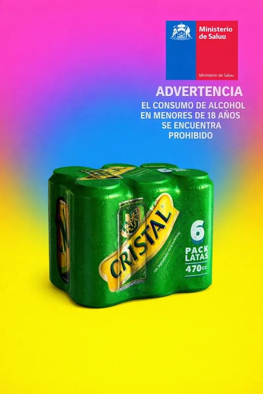 Six pack Cristal 470 Ml