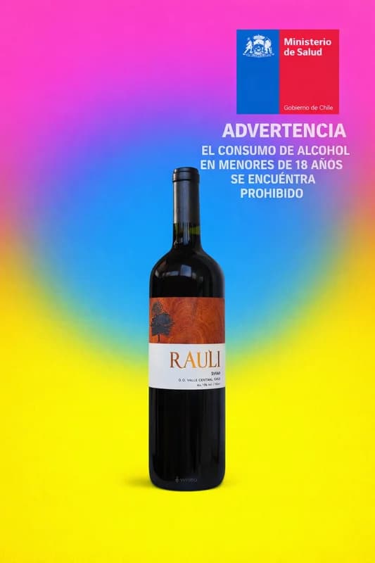 Vino Tinto Rauli Syrah 700 Ml
