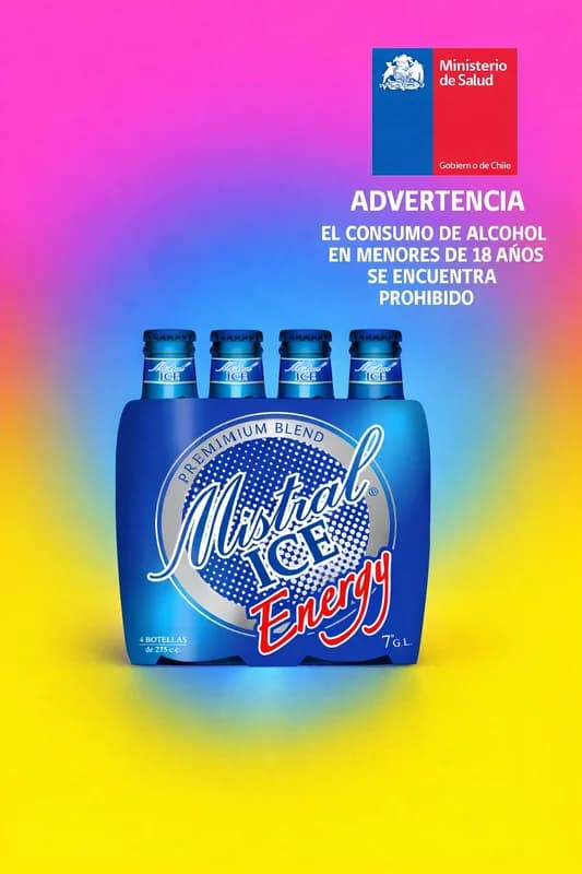 Four Pack Mistral ICE Energy