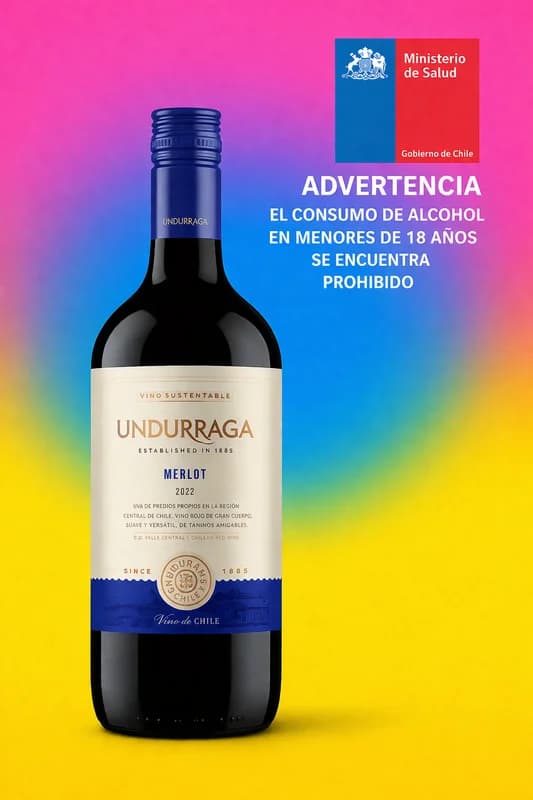 Undurraga Merlot Botellón 1.5 L