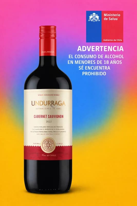 Undurraga Cabernet. Sauvignon Botellón 1.5 L