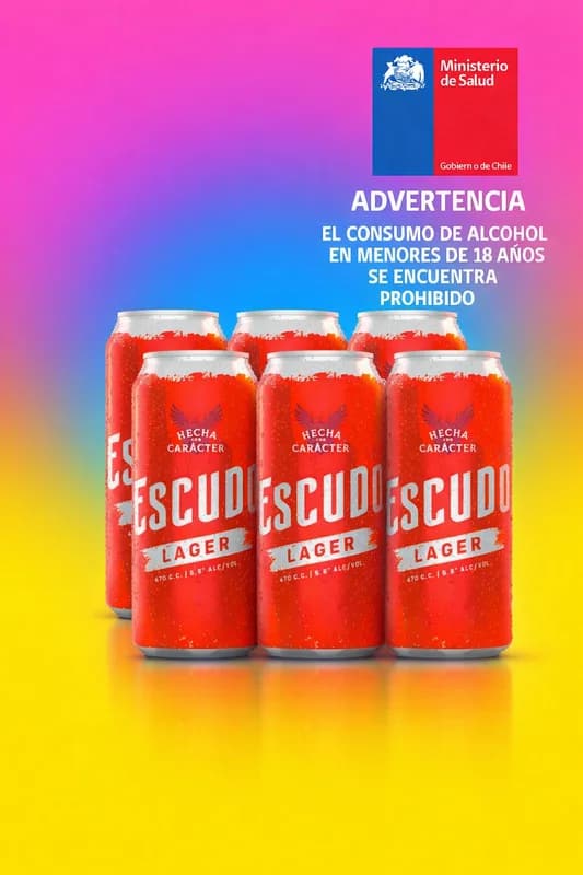Escudo Lager 6-Pack 470cc