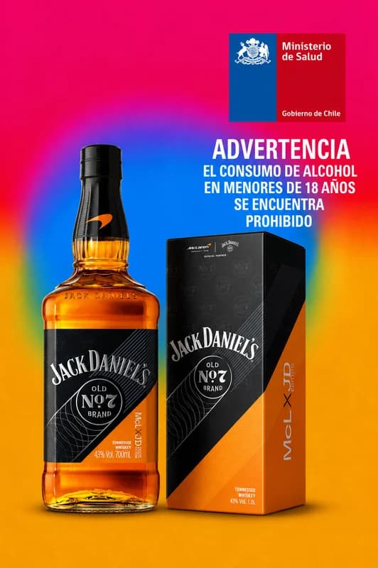 Jack Daniel's Old No. 7 McLaren Limited Edition 700 ml