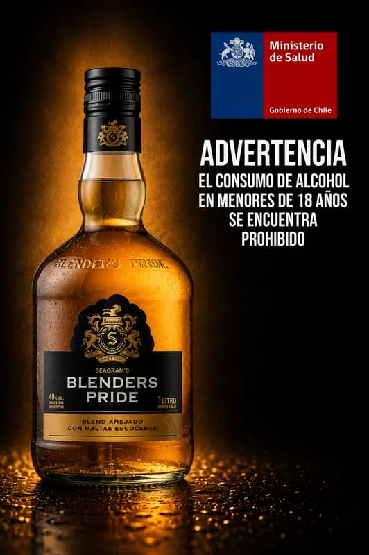 Seagram's Blenders Pride Whisky 1 Litro