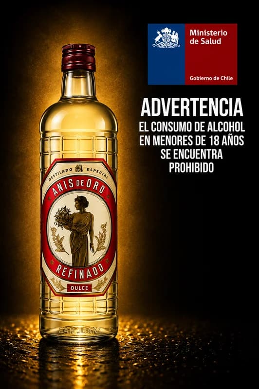 Anís de Oro Refinado Dulce 750 ml
