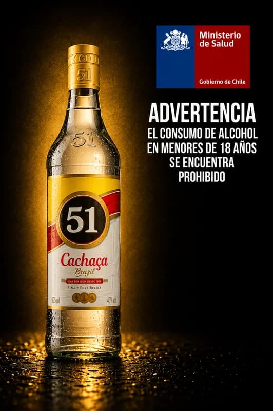 Cachaça 51 Brasil 965 ml