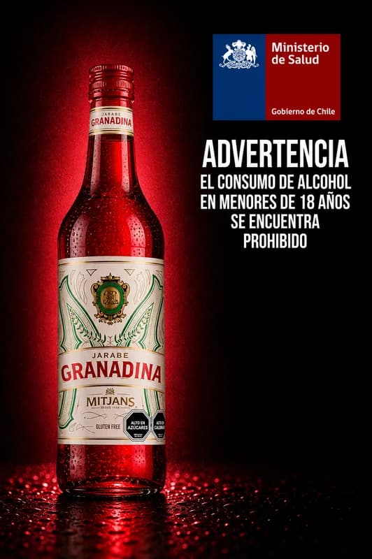 Mitjans Jarabe de Granadina 900 ml