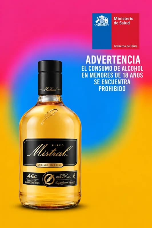 Pisco Mistral 46° Gran Pisco 750 ml