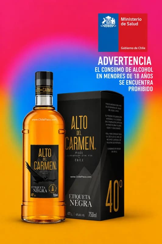 Alto del Carmen Etiqueta Negra 40° 750 ml