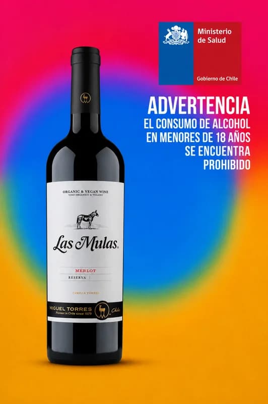 Las Mulas Merlot Reserva 750 ml