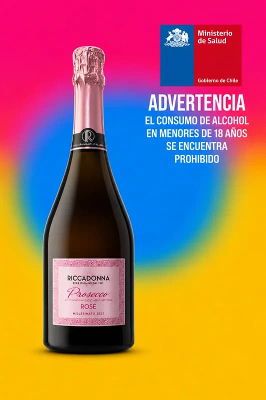 Riccadonna Prosecco Rosé Millesimato 750 ml