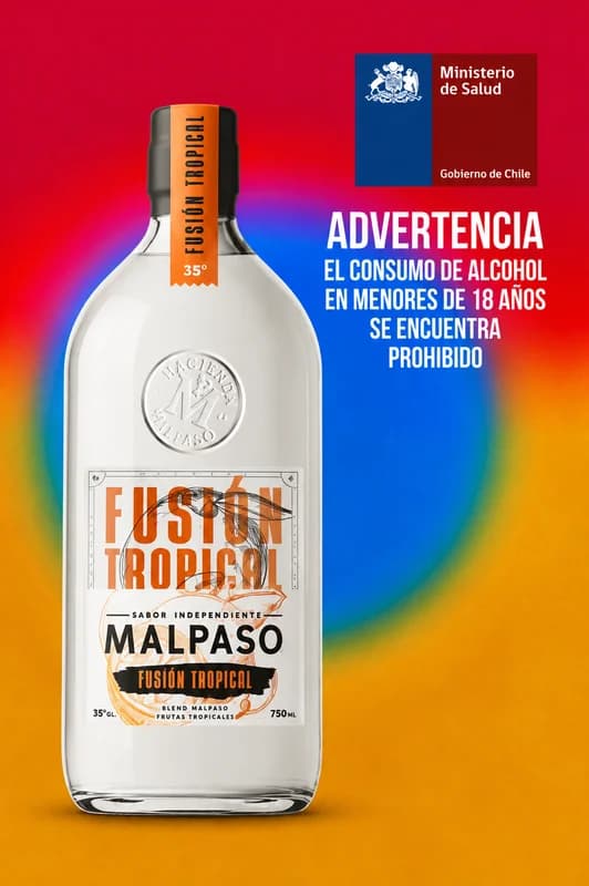 Malpaso Fusión Tropical 35° – 750 ml e