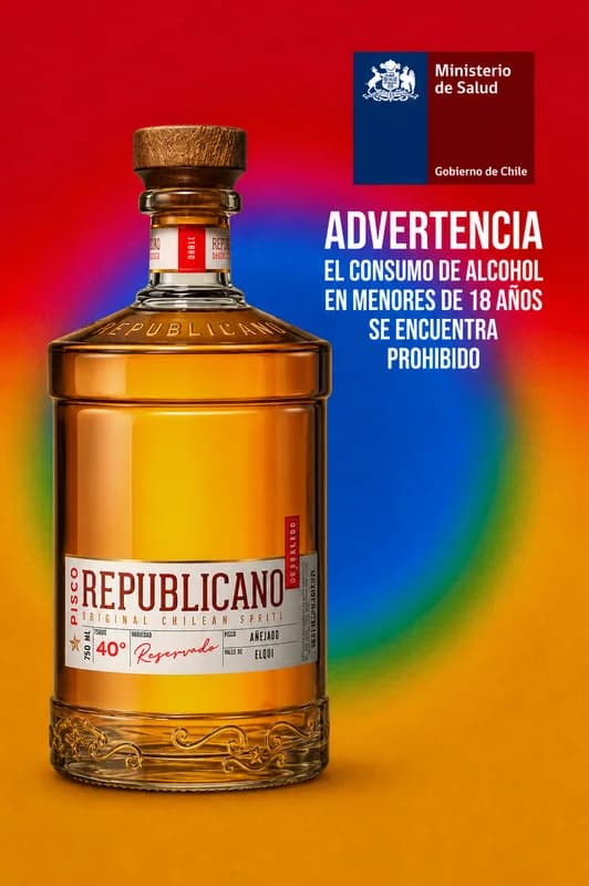 Pisco Republicano Reservado Añejado 40° – 750 ml