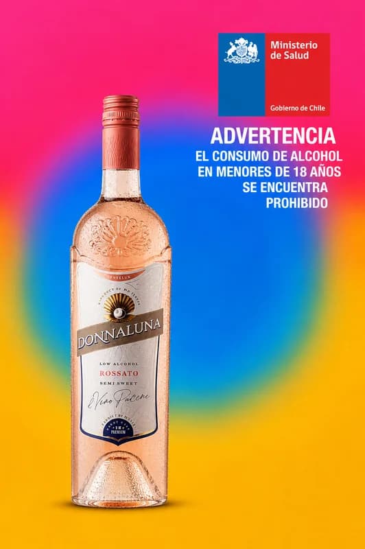 Donnaluna Rossato Semi Sweet – Vino Rosado Semidulce