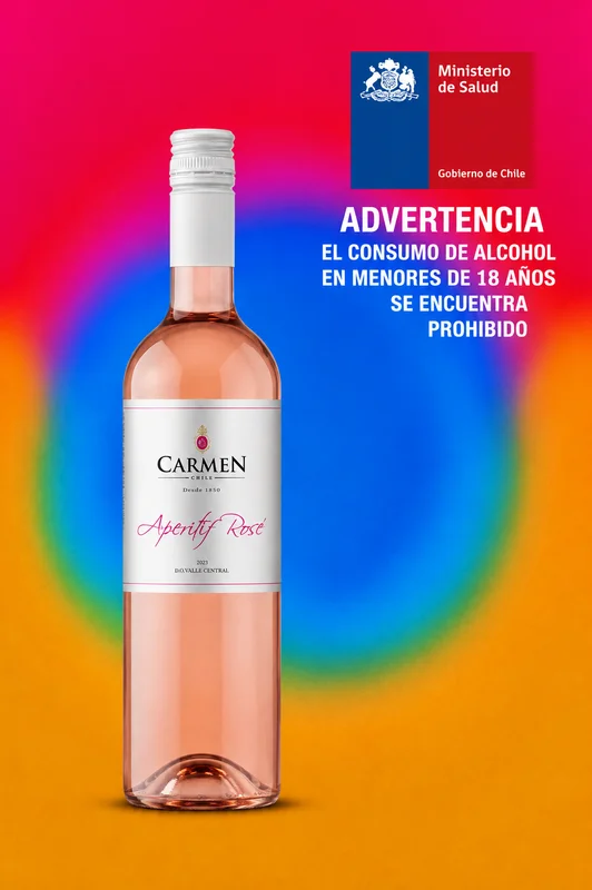 Carmen Aperitif Rosé – Valle Central, Chile