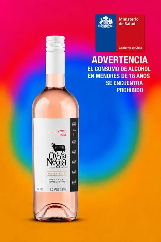 Oveja Negra Reserva Syrah Rosé – Valle Central, Chile