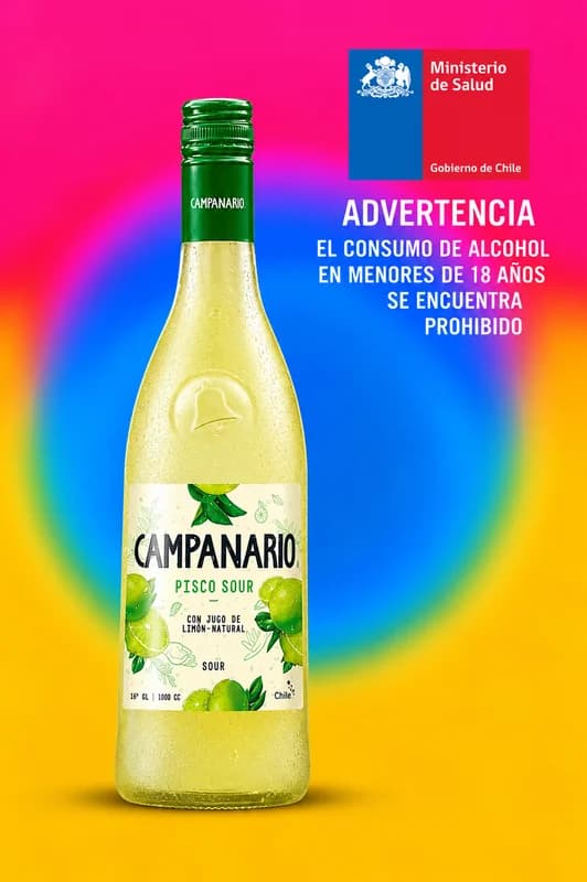 Campanario Pisco Sour – 1 Litro