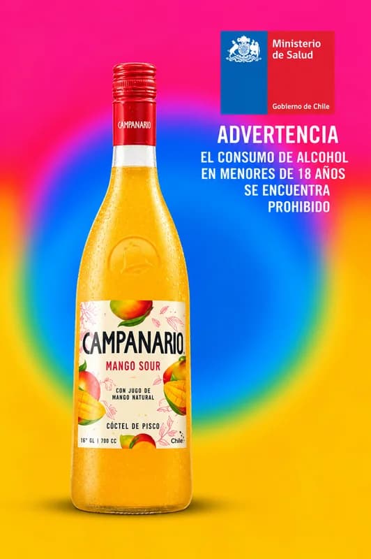 Campanario Mango Sour – 1 Litro